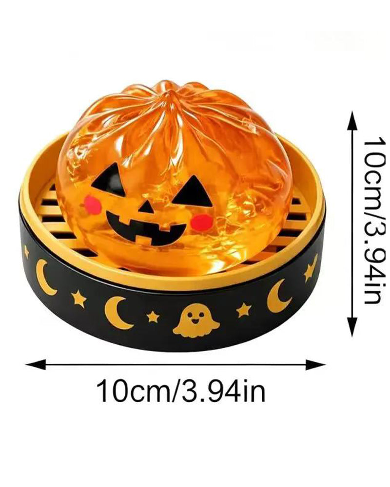 Halloween-Sett Med Søte Skumle Spøkelse-Maruko-Myke Klemmeleker, Miniatyr Bærbar Stressleke, Sensoriske Produkter For Halloween-Ting, Påfyll Til Festgodsposer & Minigaver