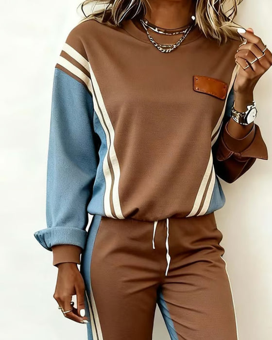 Casual Sportssett For Høst Og Vinter