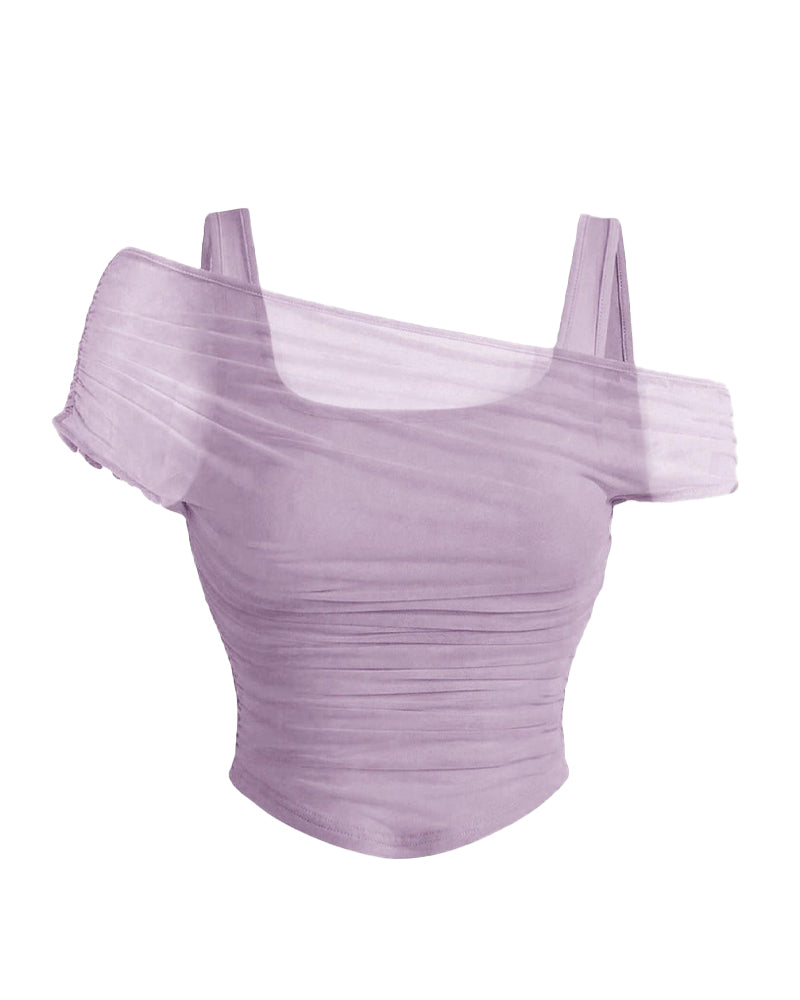 Bluse Nett Rynket Cami