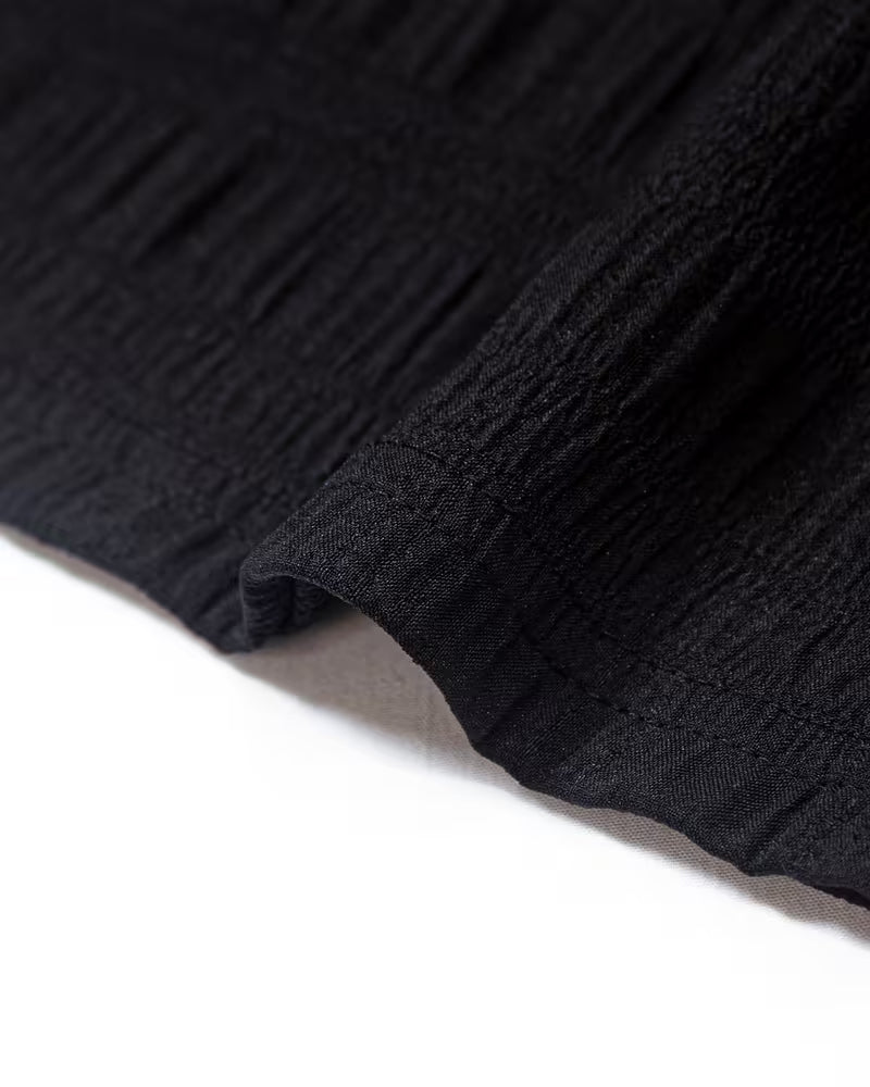 Kjole Teksturert Lomme