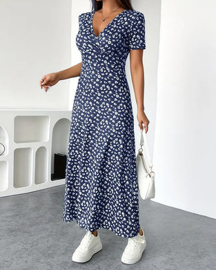 Kjole Sexy Elegant Mønstret