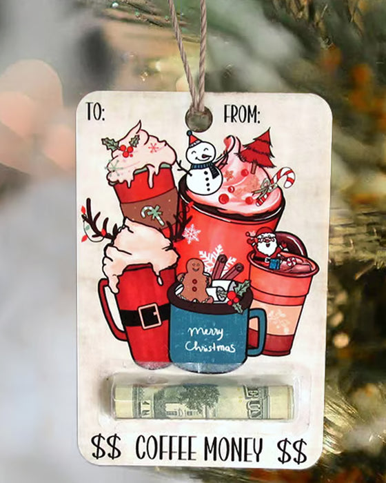 🎅💸 Håndlaget Tre Pengeholdere Gave