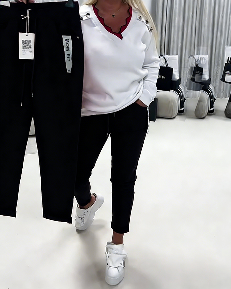 Bukser Mote Stretch Togglesnor