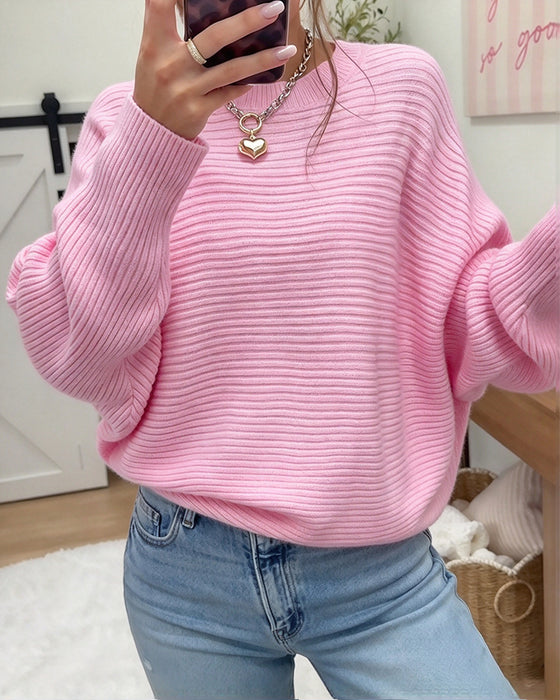 Pullover Stilig Flaggermuserme