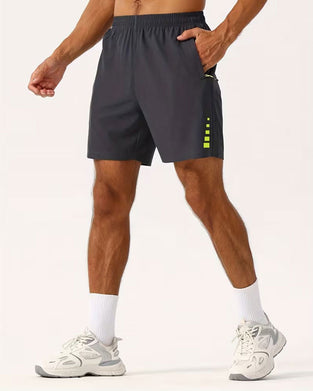 Herrer Shorts Strikk I Midjen Avslappnet