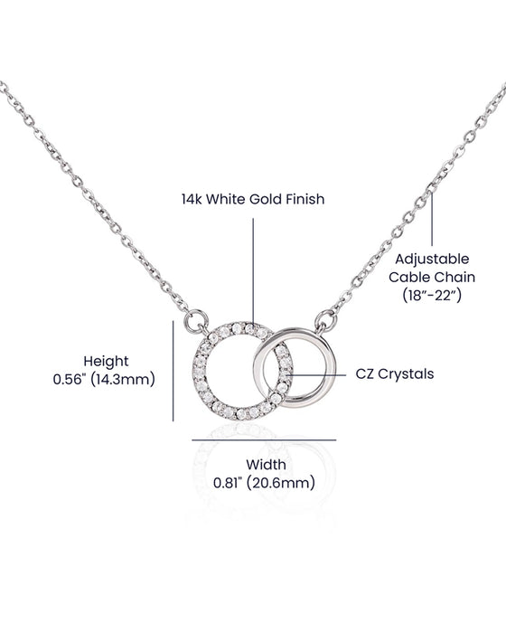 Halskjede Med Doble Ringer