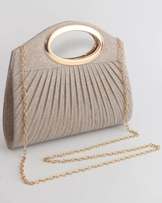 Kvinners Elegante Glitter Kveldsclutch Veske