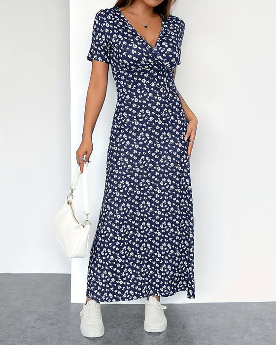 Kjole Sexy Elegant Mønstret