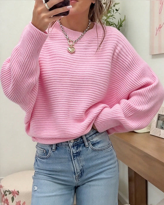 Pullover Stilig Flaggermuserme