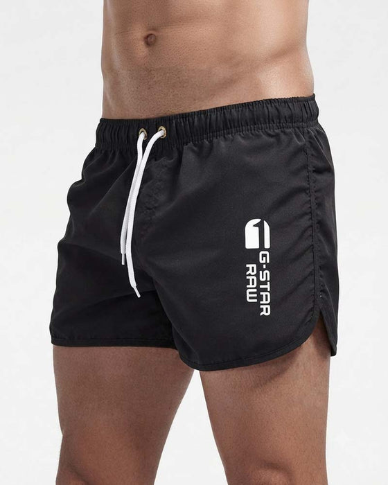 Shorts Elastisk Midje Dragsnor Rasktørkende Sport