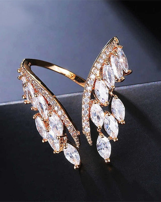 Englevinger Ring og Armbånd