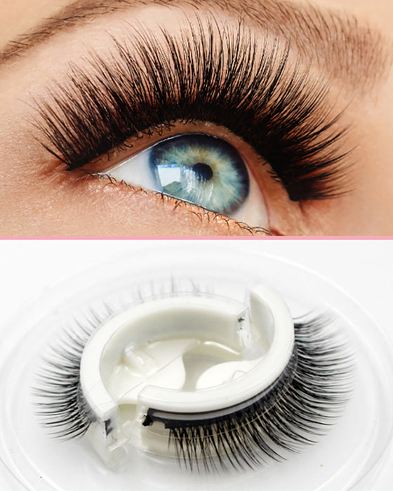 Gjenbrukbare selvklebende øyevipper