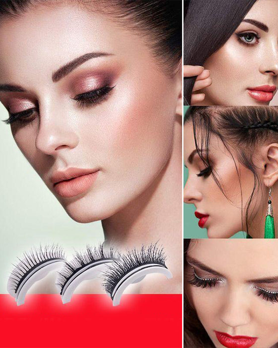 Gjenbrukbare selvklebende øyevipper