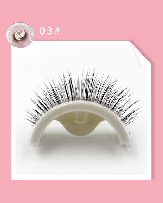 Gjenbrukbare selvklebende øyevipper