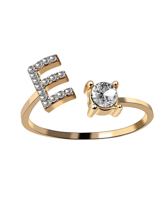 Åpen ring med skrift