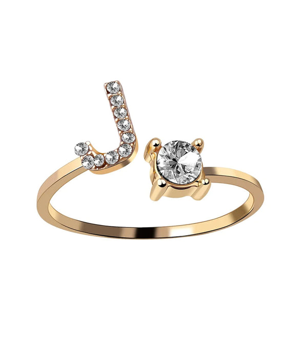 Åpen ring med skrift