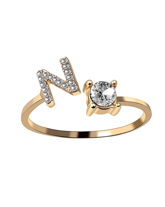 Åpen ring med skrift