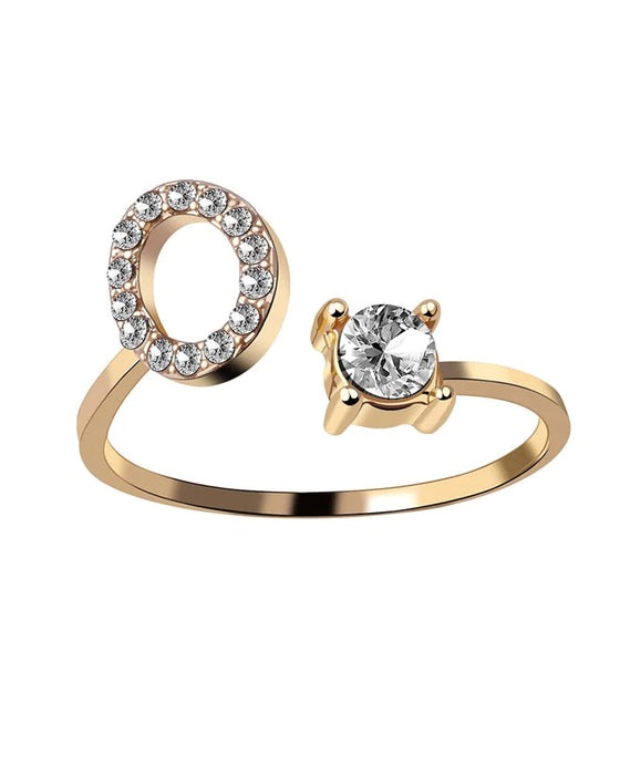 Åpen ring med skrift