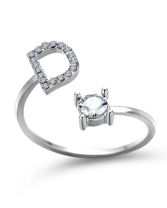 Åpen ring med skrift