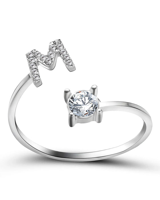 Åpen ring med skrift