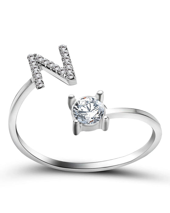 Åpen ring med skrift