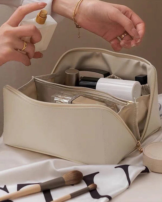 Bærbar reisepose for kosmetikk