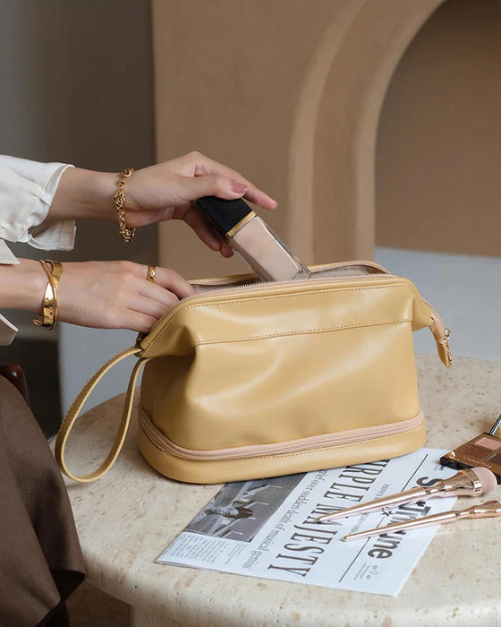 Bærbar reisepose for kosmetikk