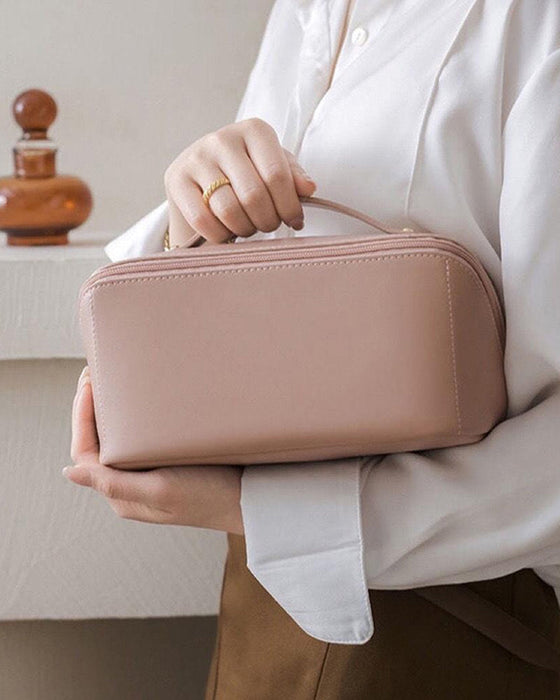 Bærbar reisepose for kosmetikk