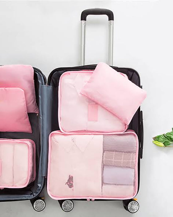 Organiseringssett for bagasjepakke (6 stk)