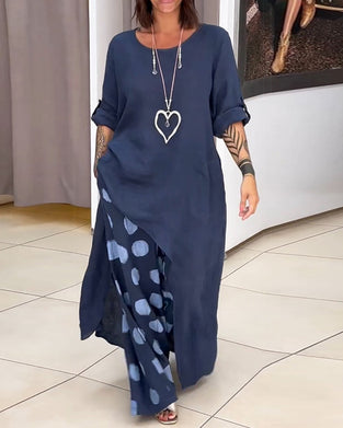 Uformelt løst temperamentdrakt for kvinner