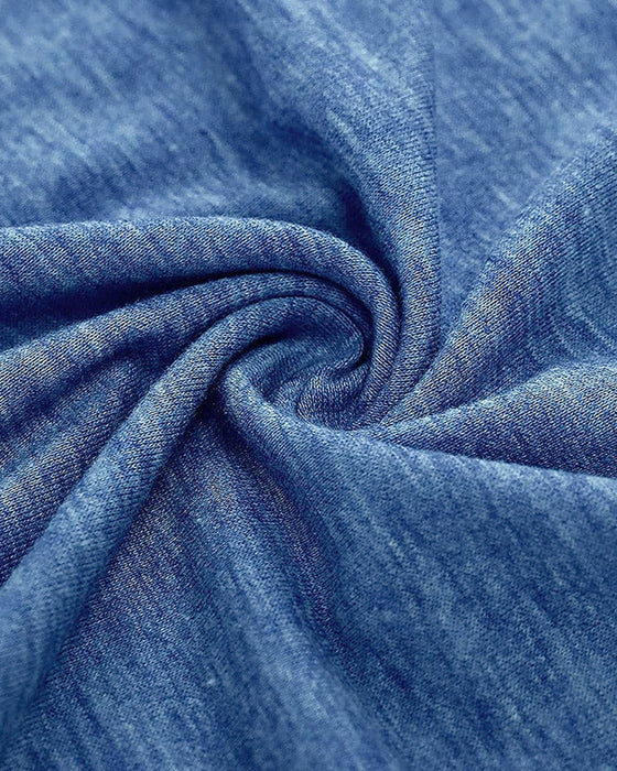 Langermet topp med kattetrykk