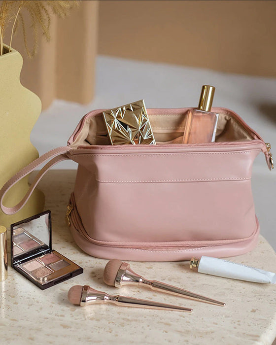 Bærbar reisepose for kosmetikk