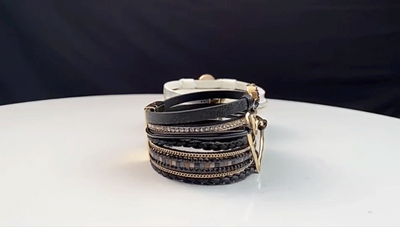 Heart Bohemian armbånd