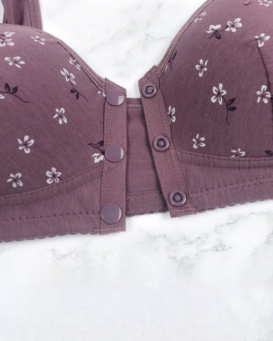 Behagelig Og Praktisk Bh Med Frontknapper