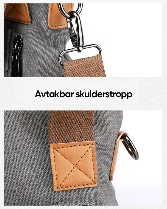 Crossbody-veske med stor