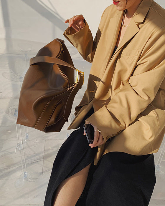 Veske med glidelås Skulderveske