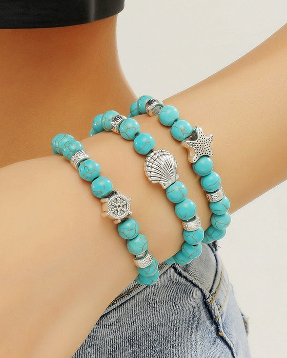 Bohemian Western turkis armbånd for kvinner