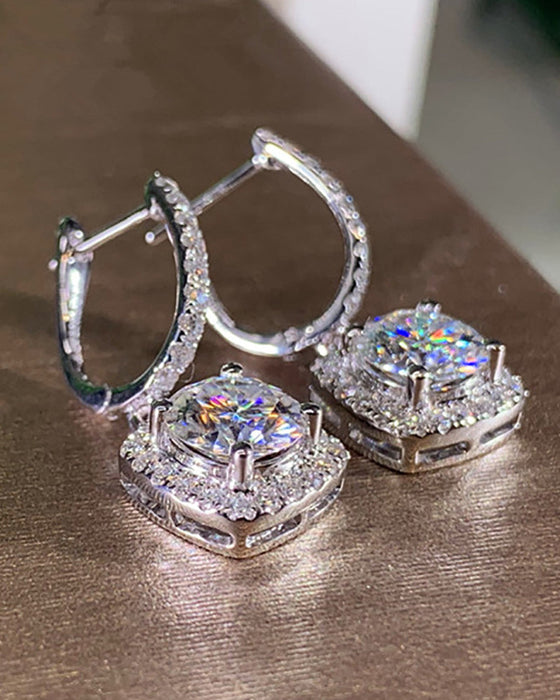 Øredobber med zirconia