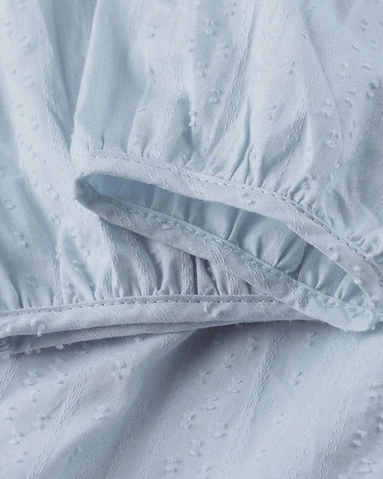 Resortkjole i solid med lomme