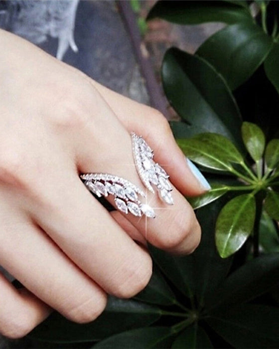 Englevinger Ring og Armbånd