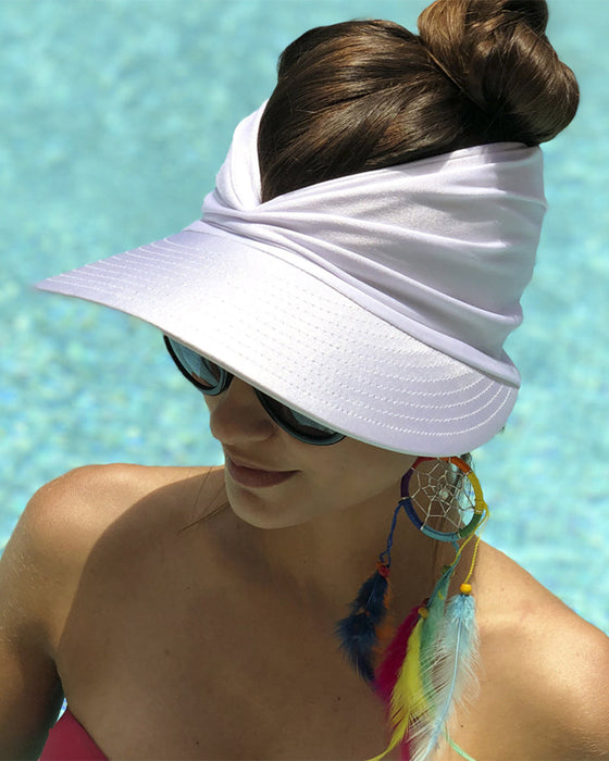 Løynefallende utendørs solskjermhatt