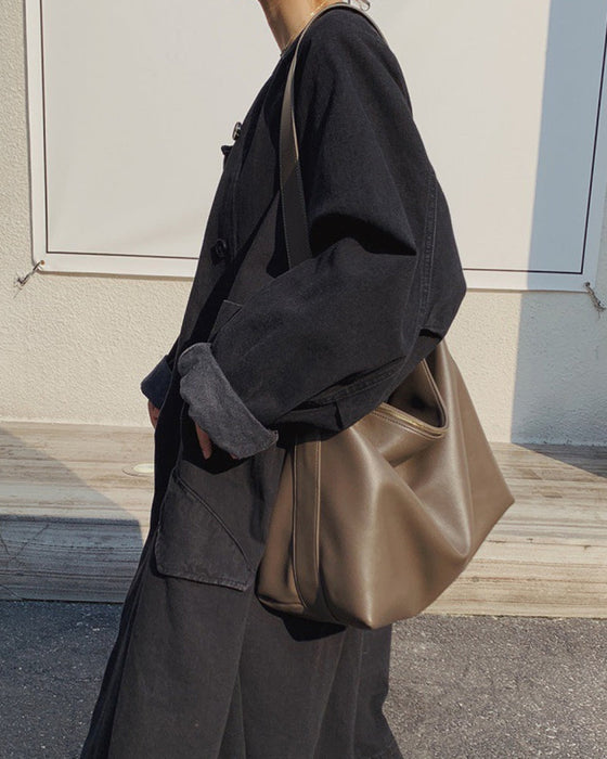 Veske med glidelås Skulderveske