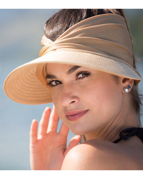 Løynefallende utendørs solskjermhatt