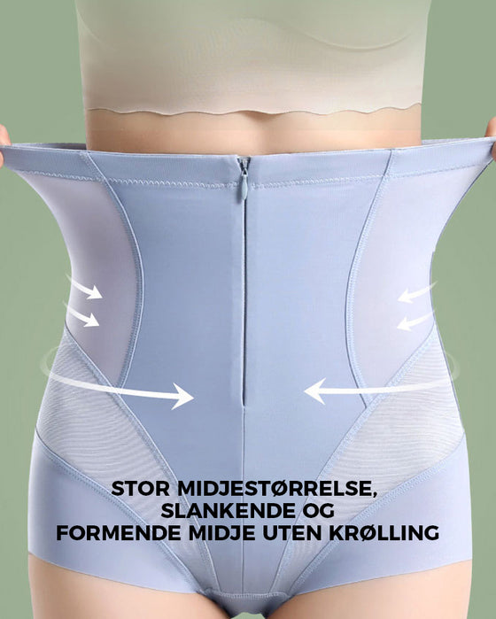 Shapewear-shorts med høy midje og rumpeløft