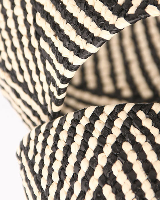 Gressvevd elastisk belte for dame