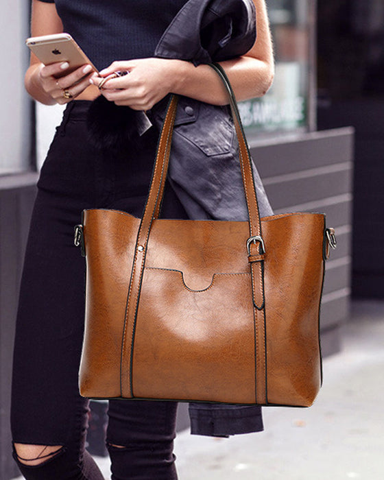 Crossbody-veske med skulderreim