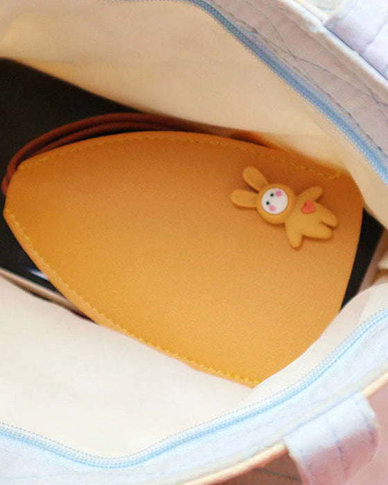 Skinnveske for bilnøkler