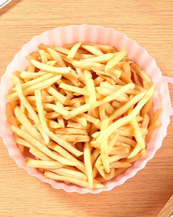 Silikonstekebrett til dampfrityrkoker