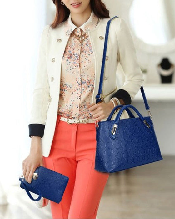 Populær preget svigermor veske i flere deler