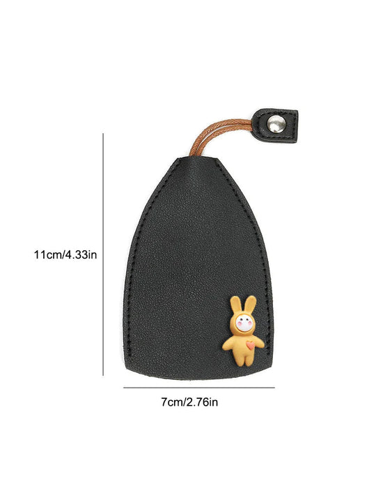 Skinnveske for bilnøkler